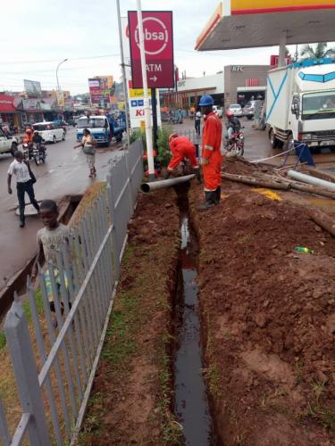 Fuel station Construction